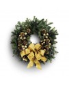 The Holiday Gold Wreath